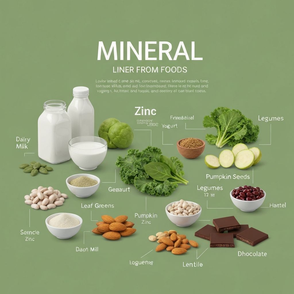Infografik jenis mineral